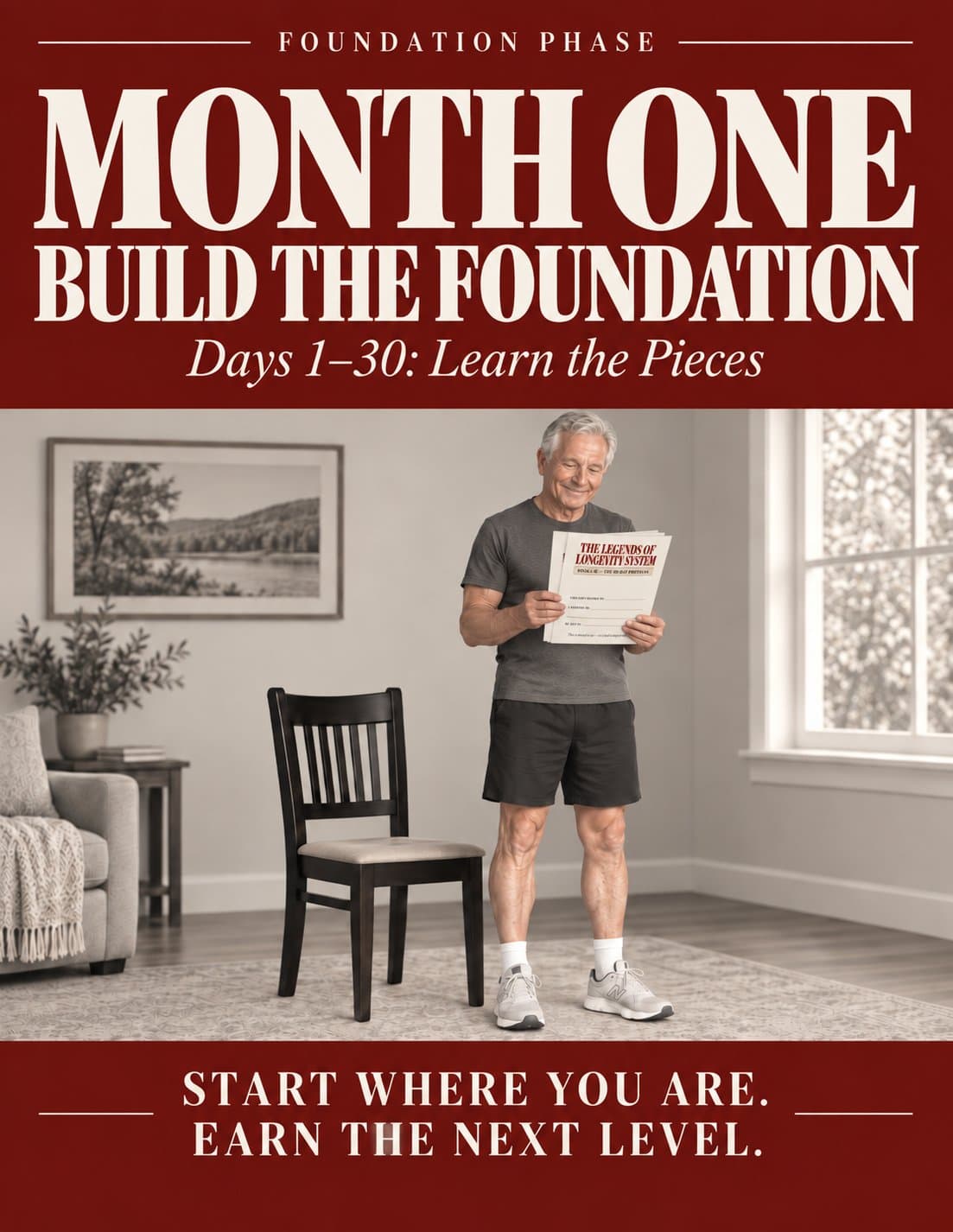 Month One: Build the Foundation — Days 1-30, learn the pieces.